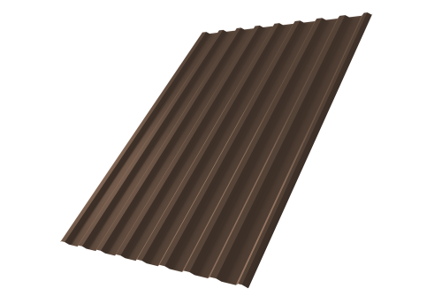 Профнастил С20R 0.45 PE RAL 8017 шоколад