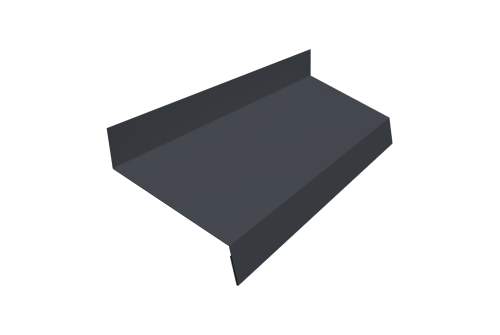 Отлив простой 50 0,45 Drap TR RAL 7024 мокрый асфальт (3м)