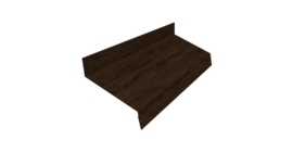 Отлив простой 50 0,45 Print Elite Antique Wood TwinColor (2м)