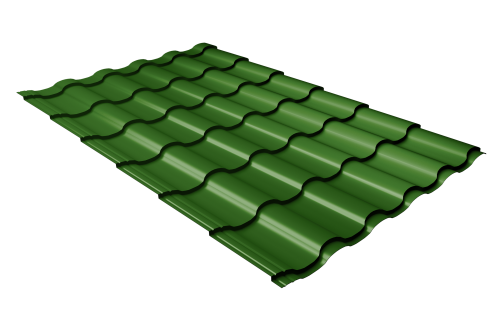 Профиль волновой кредо 0,45 PE RAL 6002 лиственно-зеленый