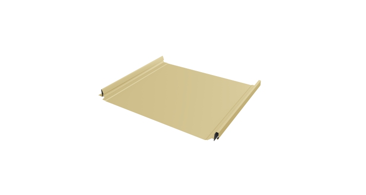 Кликфальц Pro Grand Line 0,45 PE с пленкой на замках RAL 1014 слоновая кость