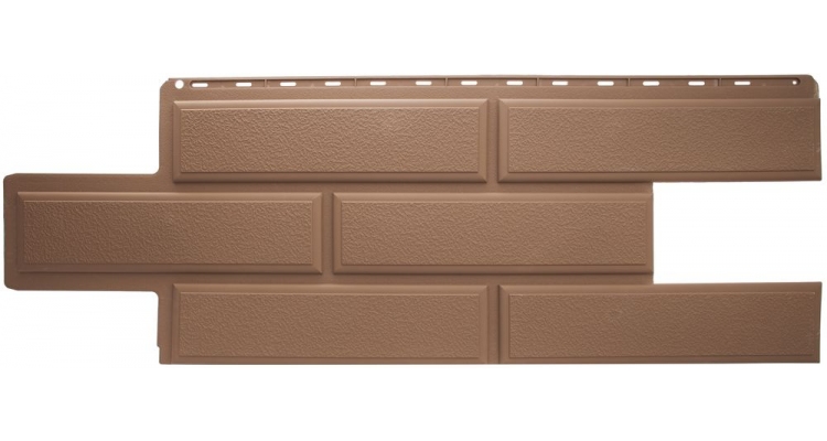 Панель Венеция (терракотовый) ЭКО АП 1000*420*20 мм (уп-ка 10 шт.)