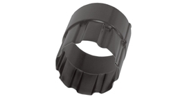 Соединитель трубы 100 мм Мatt RR 32 темно-коричневый