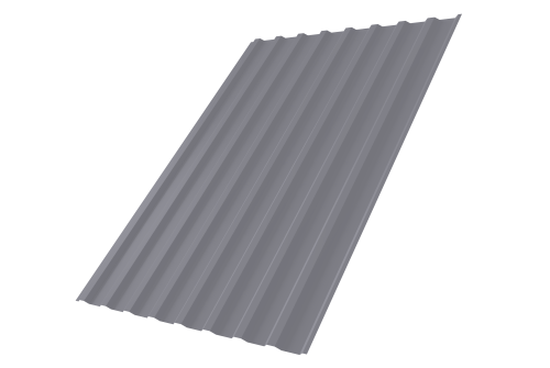 Профнастил С20В 0,7 PE RAL 7004 сигнальный серый