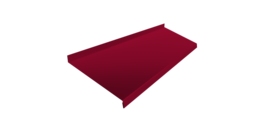 Отлив простой 200 0,45 PE с пленкой RAL 3003 рубиново-красный (3м)