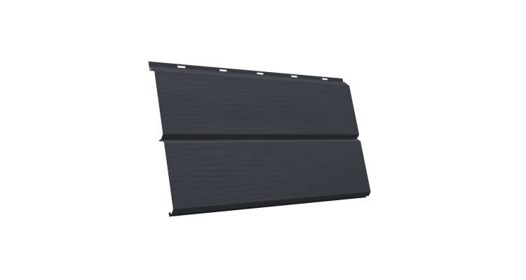 ЭкоБрус 3D 0,345 GL 0.5 Satin Matt с пленкой RAL 7024 мокрый асфальт