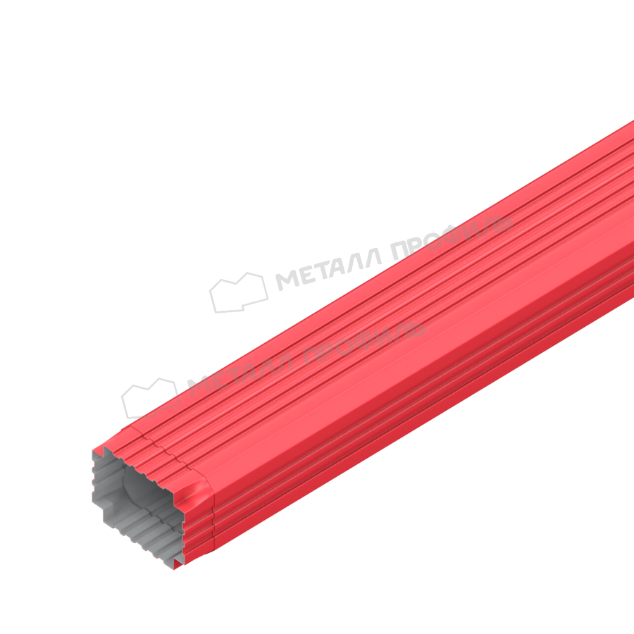 Труба водосточная Металл Профиль БЮДЖЕТ 76х102х3000 RAL 3011