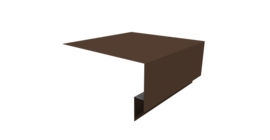 Планка околооконная сложная Экобрус Grand Line 200х75х25 0,45 Drap RAL 8017 шоколад (3м)