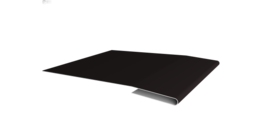 Планка начальная 0,45 Drap ST RAL 9005 черный (3м)