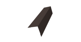 Угол внешний 50х50 0,45 Drap TR RR 32 темно-коричневый (2м)