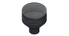 Воронка водосборная Металл Профиль ПРОЕКТ D350х150 Ral 7024