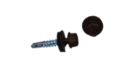 Саморез по металлу Daxmer 5,5х25 RAL 8017 (250) сверло №3