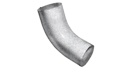 Колено 60 град GL ZN 100 мм Zn цинк