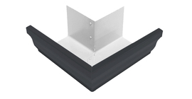 Угол желоба внешний Vortex Matt 90гр 127мм RAL 7024